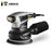 DEKO QD6206R 280W Random Orbit Sander  with 15 Sheets of sandpaper Dust exhaust and Hybrid dust canister