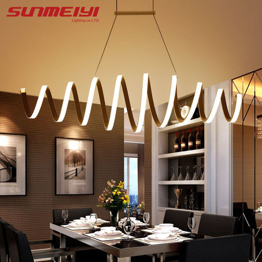Modern led Pendant Light for Kitchen Dining Room White Pendant Lamp for Coffee House Bedroom Suspension Hanging Ceiling Lamp