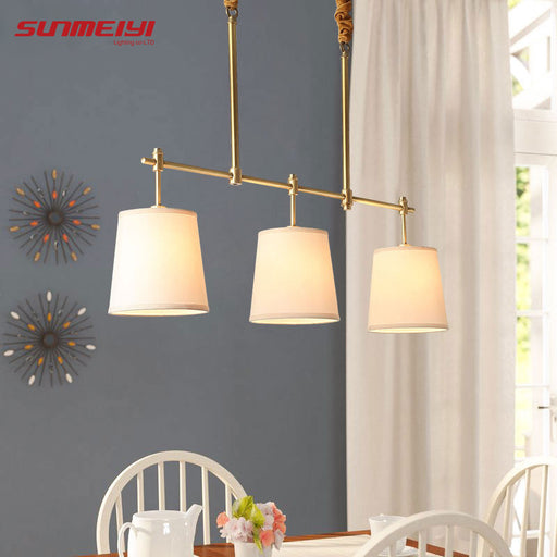2019 Fashion Pendant Light For Dining Room American Style Hanging Lamp Restaurant bedroom Lights Pendant Lamp Hanging Ceiling