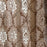 NAPEARL Window Panel Screening Floral Jacquard Semi-shades Curtains Free Shipping Brown for Bedroom Natural Ready Made Fabrics